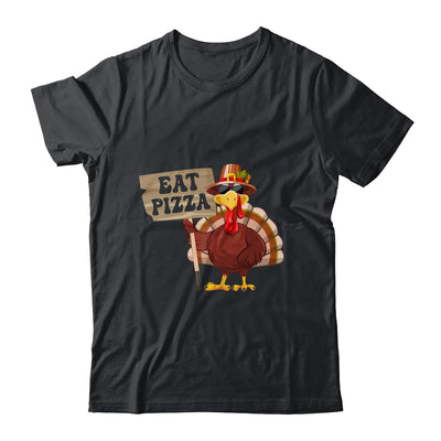 Turkey Eat Pizza Adult Vegan Kids Funny Thanksgiving Shirt & Hoodie | teecentury