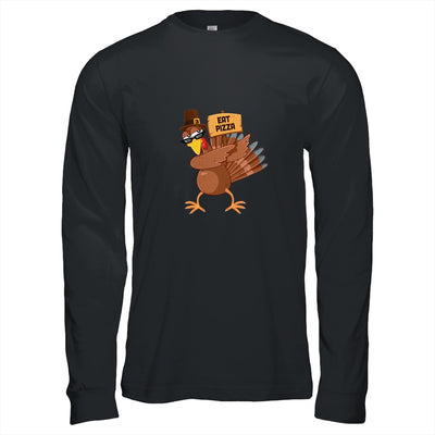 Turkey Eat Pizza Thanksgiving Funny Boys Girls Kids Gift T-Shirt & Hoodie | Teecentury.com