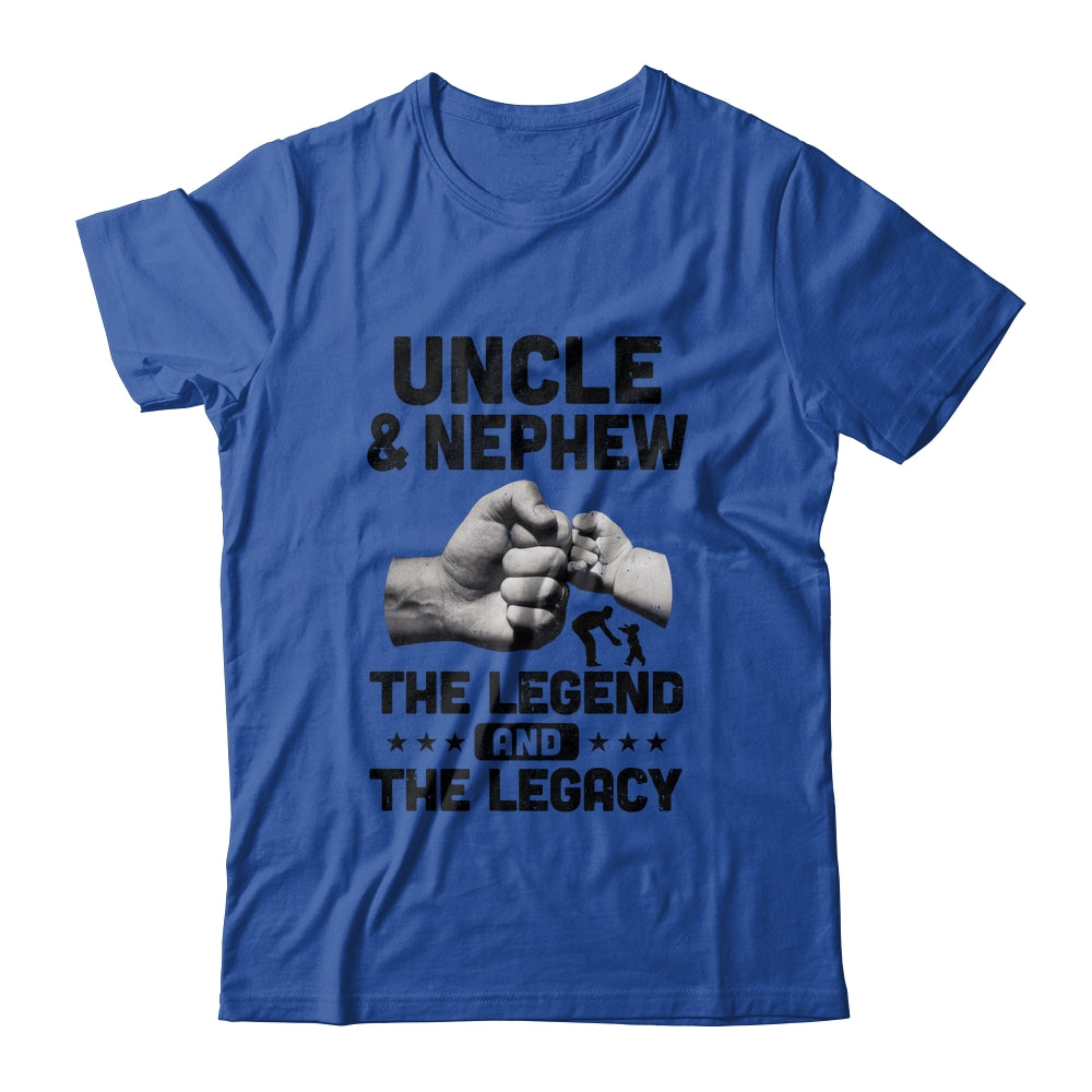 Uncle And Nephew The Legend And The Legacy T-Shirt & Hoodie | Teecentury.com