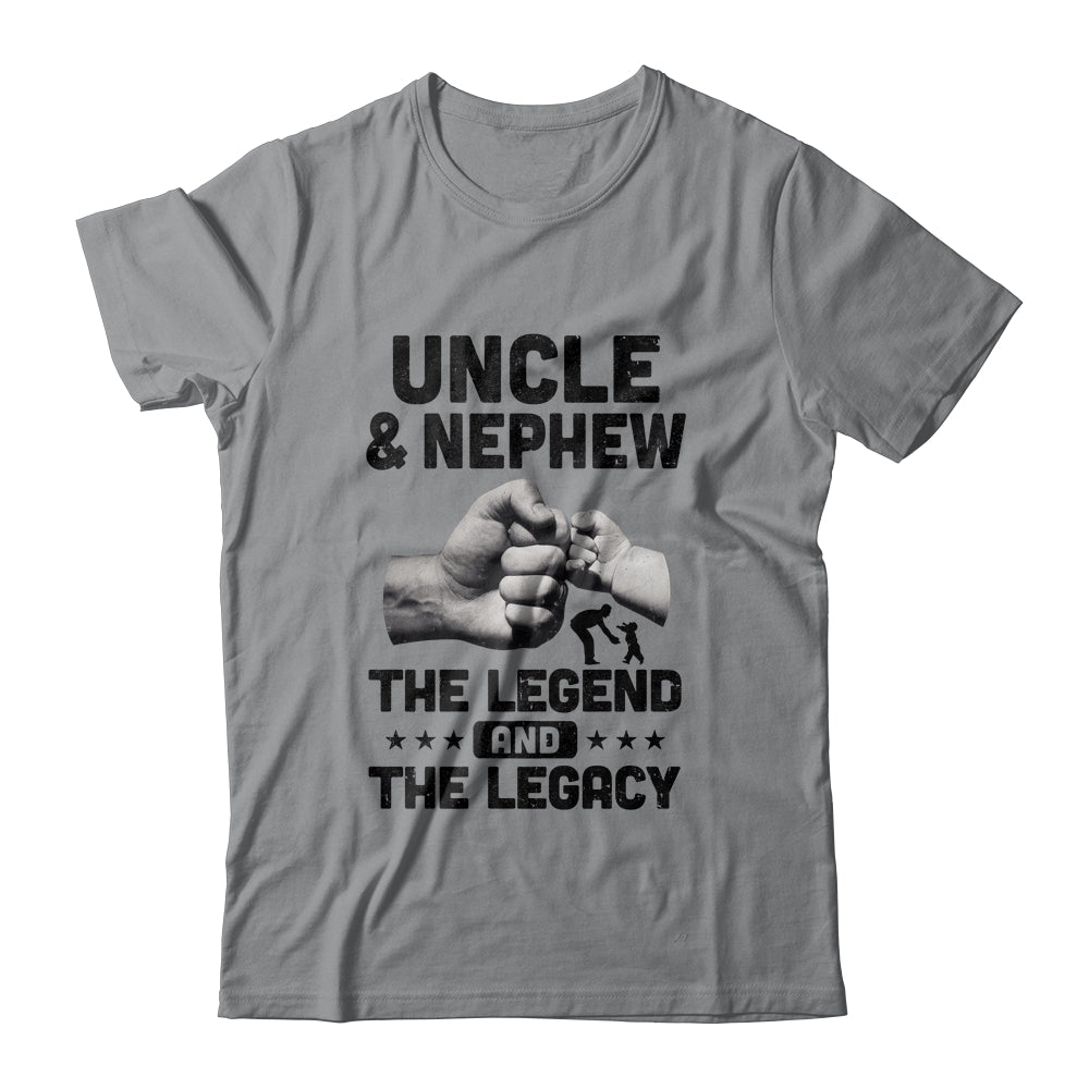 Uncle And Nephew The Legend And The Legacy T-Shirt & Hoodie | Teecentury.com