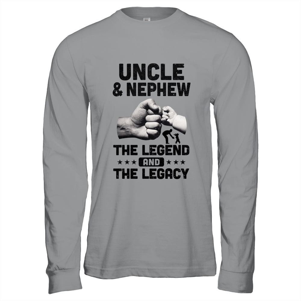 Uncle And Nephew The Legend And The Legacy T-Shirt & Hoodie | Teecentury.com