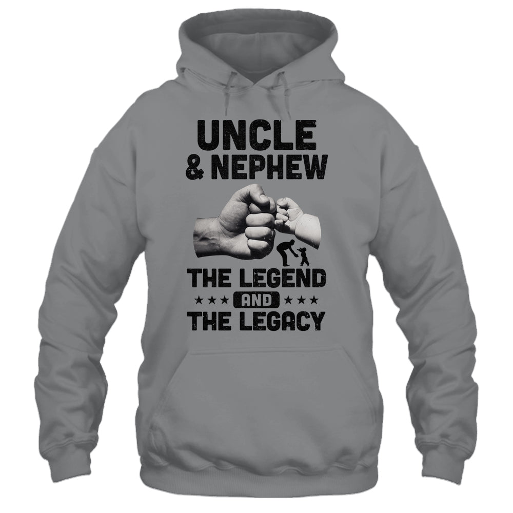 Uncle And Nephew The Legend And The Legacy T-Shirt & Hoodie | Teecentury.com