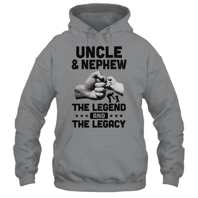 Uncle And Nephew The Legend And The Legacy T-Shirt & Hoodie | Teecentury.com