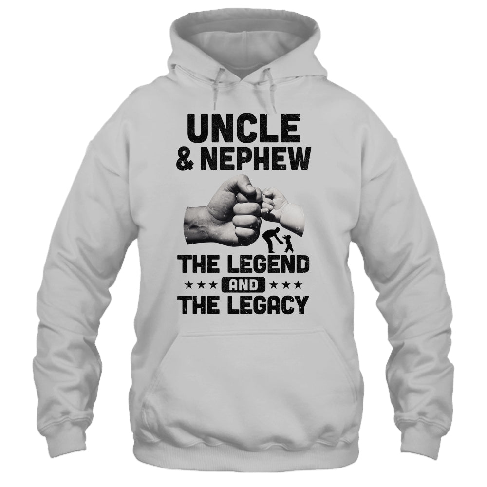 Uncle And Nephew The Legend And The Legacy T-Shirt & Hoodie | Teecentury.com