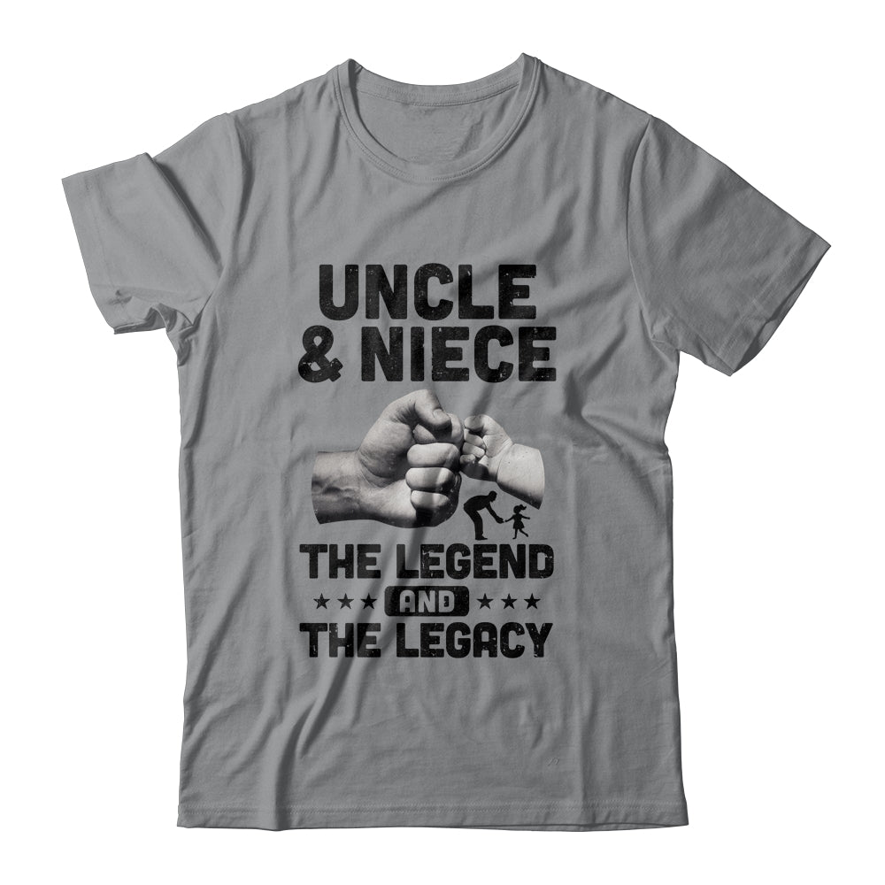 Uncle And Niece The Legend And The Legacy T-Shirt & Hoodie | Teecentury.com