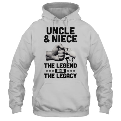 Uncle And Niece The Legend And The Legacy T-Shirt & Hoodie | Teecentury.com