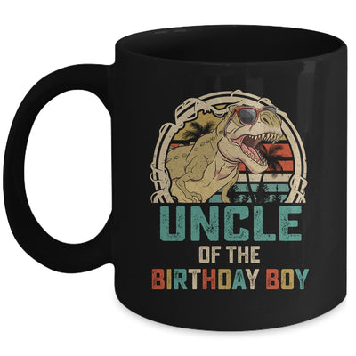Uncle Dinosaur Of The Birthday Boy Matching Family Mug Mug | teecentury