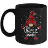 Uncle Gnome Buffalo Plaid Matching Christmas Pajama Gift Mug Coffee Mug | Teecentury.com