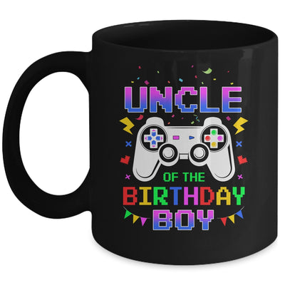 Uncle Of The Birthday Boy Video Gamer Mug Coffee Mug | Teecentury.com