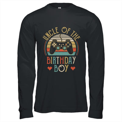 Uncle Of The Birthday Boy Vintage Matching Gamer Birthday T-Shirt & Hoodie | Teecentury.com