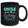 Uncle Of The Birthday Girl Family Donut Birthday Mug | teecentury