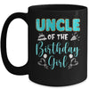 Uncle Of The Birthday Girl Family Donut Birthday Mug | teecentury