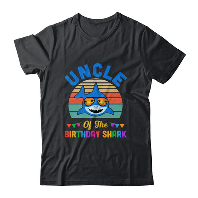 Uncle Of The Shark Birthday Uncle Matching Family Shirt & Hoodie | teecentury