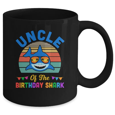 Uncle Of The Shark Birthday Uncle Matching Family Mug | teecentury