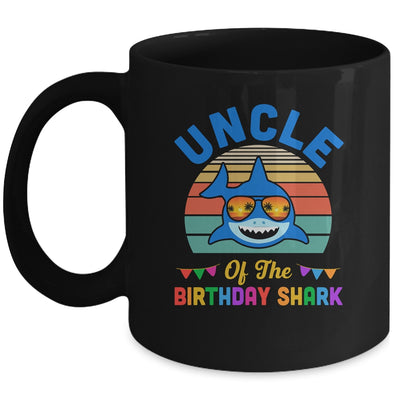 Uncle Of The Shark Birthday Uncle Matching Family Mug | teecentury