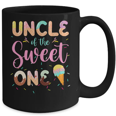 Uncle Of The Sweet One Ice Cream 1st First Birthday Family Mug | teecentury