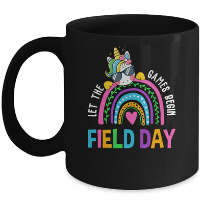 Unicorn Field Day Let The Games Begin Kids Girls Teachers Mug | teecentury