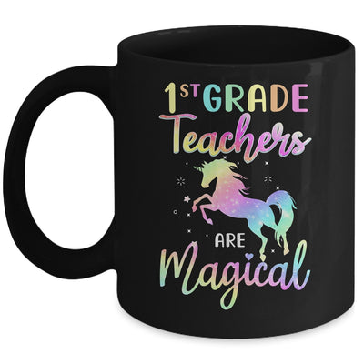 Unicorn Funny 1st Grade Teachers Are Magical Mug Coffee Mug | Teecentury.com
