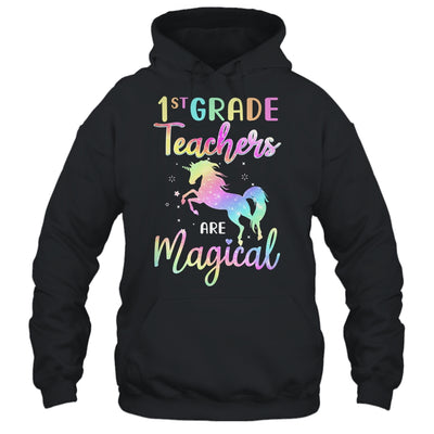 Unicorn Funny 1st Grade Teachers Are Magical T-Shirt & Hoodie | Teecentury.com