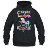 Unicorn Funny 2nd Grade Teachers Are Magical T-Shirt & Hoodie | Teecentury.com