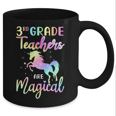Unicorn Funny 3rd Grade Teachers Are Magical Mug Coffee Mug | Teecentury.com