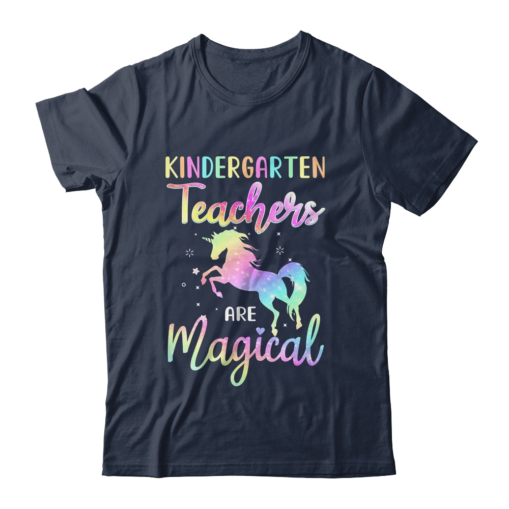 Unicorn Funny Kindergarten Teachers Are Magical T-Shirt & Hoodie | Teecentury.com