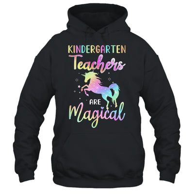 Unicorn Funny Kindergarten Teachers Are Magical T-Shirt & Hoodie | Teecentury.com