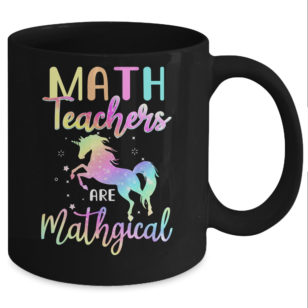 Unicorn Funny Math Teachers Are Mathgical Mug Coffee Mug | Teecentury.com