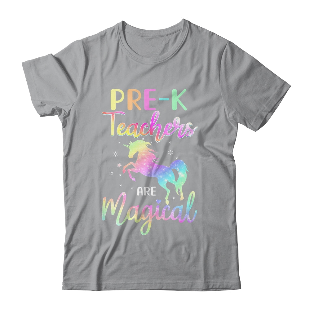 Unicorn Funny Pre K Teachers Are Magical T-Shirt & Hoodie | Teecentury.com
