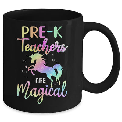 Unicorn Funny Pre K Teachers Are Magical Mug Coffee Mug | Teecentury.com