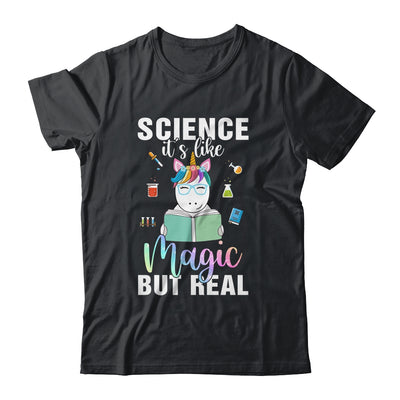 Unicorn Scientist Science Is Like Magic But Real T-Shirt & Hoodie | Teecentury.com