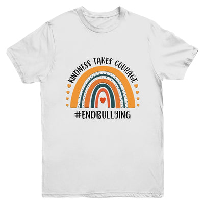 Unity Day Orange Tee Kindness Takes Courage End Bullying Youth Youth Shirt | Teecentury.com