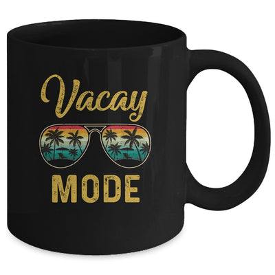 Vacay Mode Sunglasses Vintage Retro Summer Beach Vacation Mug Mug Coffee Mug | Teecentury.com
