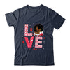 Valentine Days Black African American Costume Melanin Wome Shirt & Tank Top | teecentury