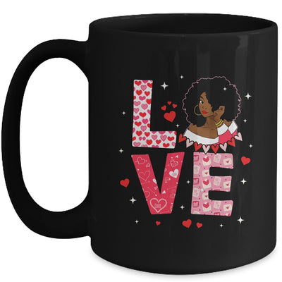 Valentine Days Black African American Costume Melanin Wome Mug | teecentury
