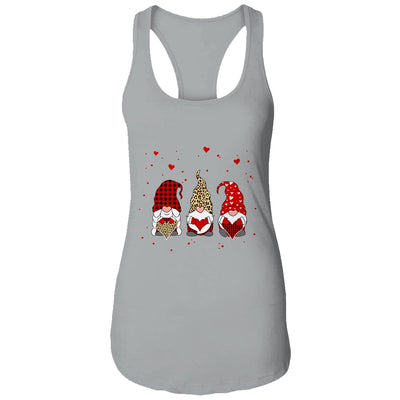 Valentine Gromes Hearts Leopard Plaid Gift For Girlfriend T-Shirt & Tank Top | Teecentury.com