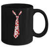 Valentine Tie For Men Heart Tie Heart Tie For Me Mug | teecentury