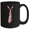 Valentine Tie For Men Heart Tie Heart Tie For Me Mug | teecentury