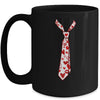 Valentine Tie For Men Heart Tie Heart Tie For Me Mug | teecentury