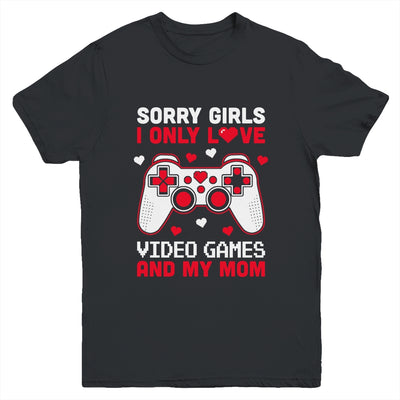 Valentines Day Boys Kids Girls Son Video Games Funny Gamer Youth Shirt | teecentury