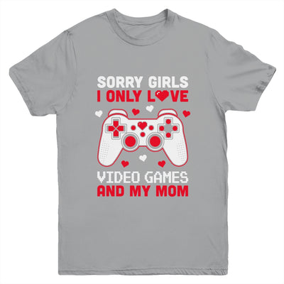 Valentines Day Boys Kids Girls Son Video Games Funny Gamer Youth Shirt | teecentury
