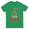 Valentines Day Dinosaur I Steal Hearts T-Rex Boys Kids Gift Youth Youth Shirt | Teecentury.com