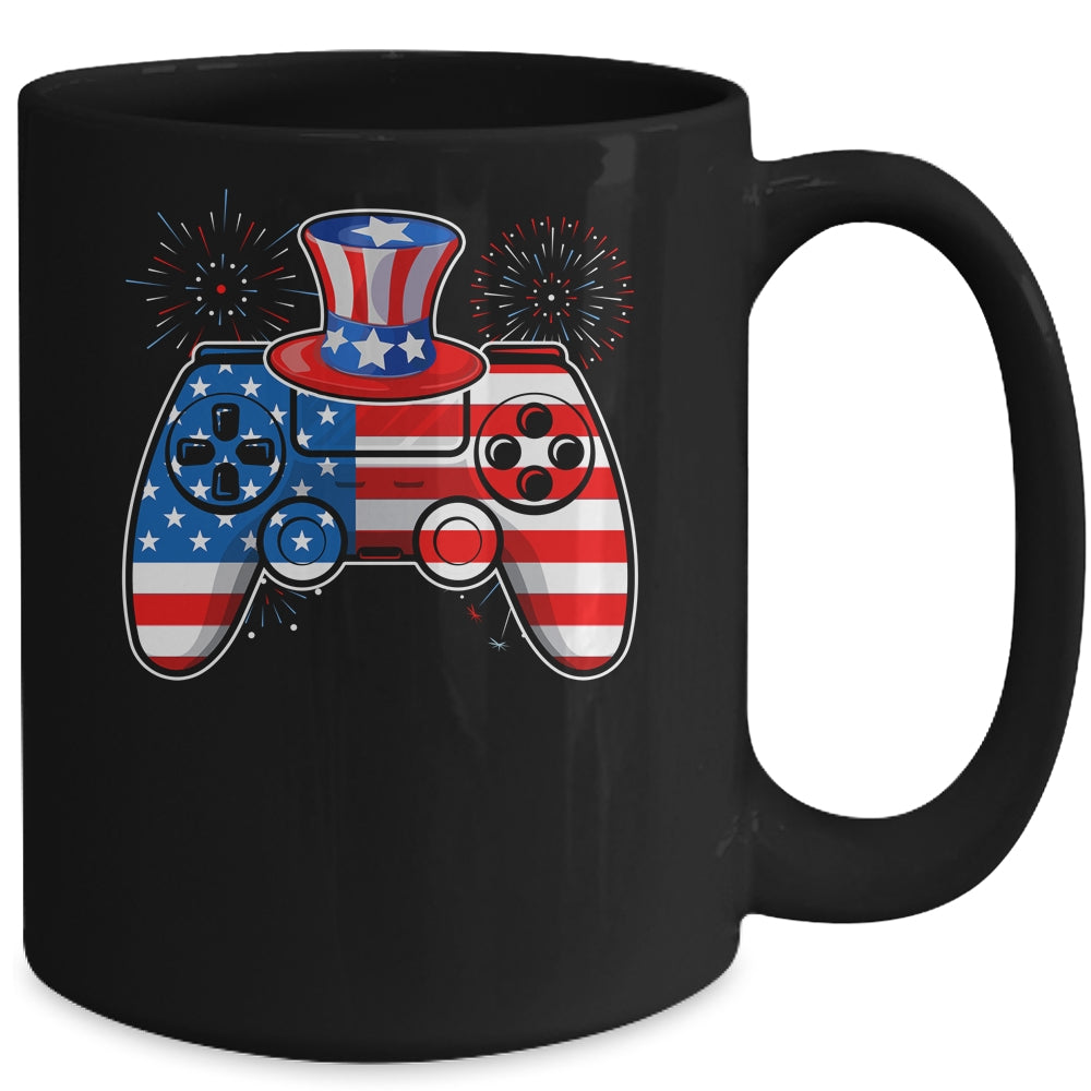 Video Game 4th Of July Gaming Funny Boys Kids Teens Gamer Mug Coffee Mug | Teecentury.com