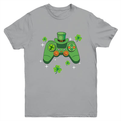 Video Game Controller Irish Gamer Boys Happy St Patricks Day Youth Shirt | teecentury