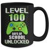 Video Gamer Student 100th Days Of School Kids Boys Teens Mug Coffee Mug | Teecentury.com