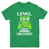 Video Gamer Student 100th Days Of School Kids Boys Teens Youth Youth Shirt | Teecentury.com