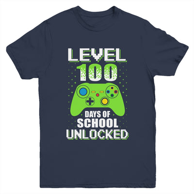 Video Gamer Student 100th Days Of School Kids Boys Teens Youth Youth Shirt | Teecentury.com