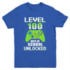 Video Gamer Student 100th Days Of School Kids Boys Teens Youth Youth Shirt | Teecentury.com