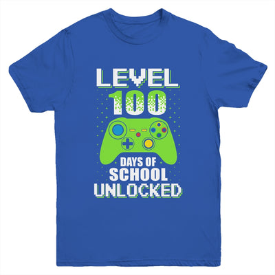 Video Gamer Student 100th Days Of School Kids Boys Teens Youth Youth Shirt | Teecentury.com