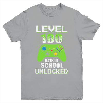 Video Gamer Student 100th Days Of School Kids Boys Teens Youth Youth Shirt | Teecentury.com